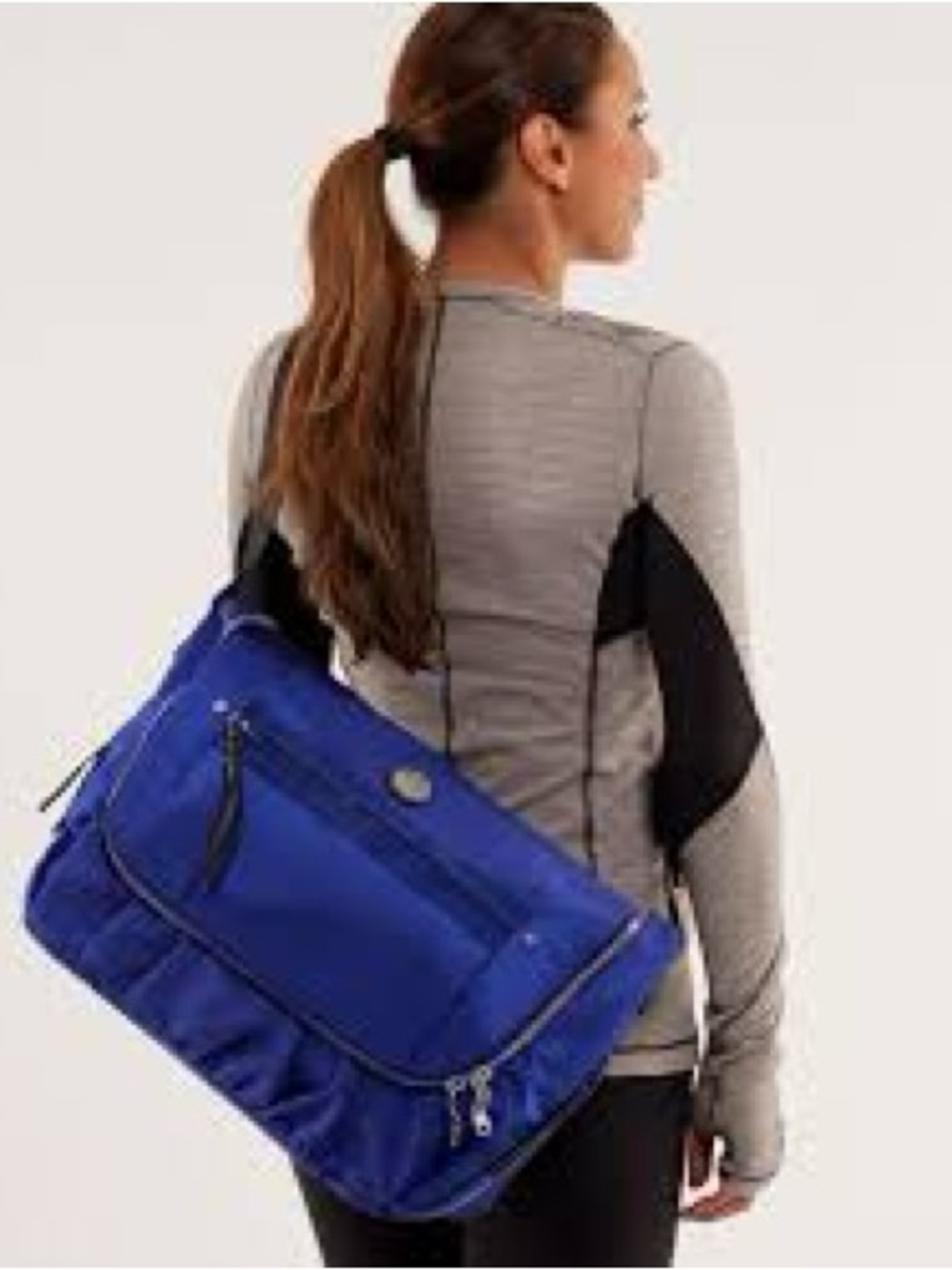 LULULEMON, the Yoga Moto Messenger bag!